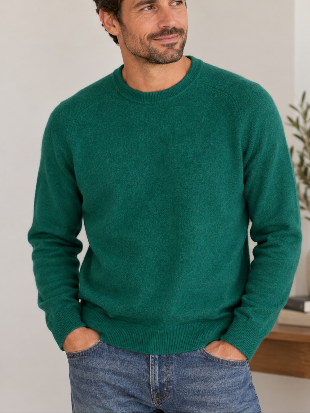Todd Snyder Wool and Alpaca Crewneck Sweater
